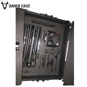 DPC127 IP67 Étanche Antichoc <span class=keywords><strong>Valise</strong></span> à roulettes en plastique pour DJI Rorin-s 600*500*300mm - Product Image 3