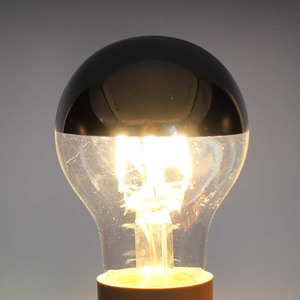 Ampoule globe miroir <span class=keywords><strong>G80</strong></span> G95 G125 <span class=keywords><strong>E27</strong></span> Demi-argent Verre clair Éclairage décoratif Vintage Ampoule LED à filament Edison - Product Image 4