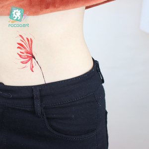 Mixed16 Fogli Fiore Tatuaggi Temporanei per Le Donne A Mano di Modo Autoadesivo Del Tatuaggio di <span class=keywords><strong>Arte</strong></span> di Corpo Impermeabile Braccio <span class=keywords><strong>Tatoo</strong></span>. - Product Image 4