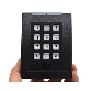 Wall-mounted case plastic waterproof enclosure with keypad for RFID electronics door access control system and Gating alarm