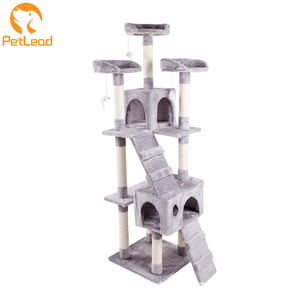 Bán Hot Cat Tree House Sang Trọng Lớn Đồ Chơi Gãi Bài Viết Pet Căn Hộ Cat Tree Tower Nhà Máy Bán Buôn