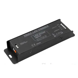 Driver de tensão constante dc12-24v triac pwm, regulável, driver led dm9108