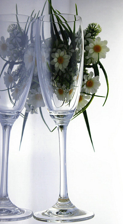 KCP-015 Cheers Champagne Glasses Flutes,Gift Set of 6, BPA-free, Dishwasher safe