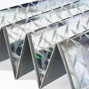 하이 퀄리티 자동차 차양 두꺼운 알루미늄 호일 태양 바이저 레이저 자동차 앞 유리 차양 젖빛 자동차 차양