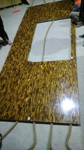 Encimeras de Mármol con Piedra <span class=keywords><strong>Ojo</strong></span> de Tigre para Mesas, Baños y Cocinas - Product Image 3