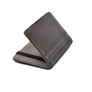 Mini Coffre-Fort De Voyage Magique En Cuir Pince À Billets <span class=keywords><strong>Portefeuille</strong></span> DE Blocage RFID Pour Hommes - Product Image 6
