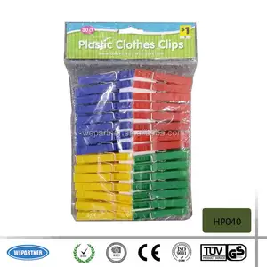 Kleurrijke Plastic Kleding Pin / Peg / Clips Voor Sales