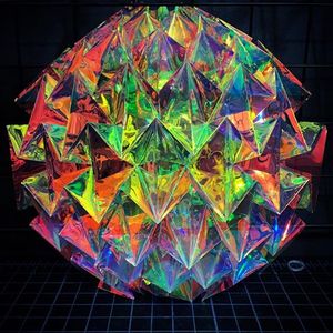 BOPET Dichroic Giấy Bóng Kính Óng Ánh Cho Thiết Kế Nghệ Thuật - Product Image 5