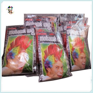 Perruques Afro pour hommes, drapeau National britannique, rouge, blanc, bleu, pas cher, Fan de sport, HPC-0060 - Product Image 5