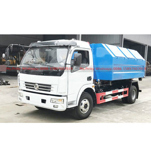 Camión de Basura Autocargable DFAC a Precio Más Bajo, Camión de Basura con Gancho y Contenedor de Basura de 6 Metros Cúbicos en Venta - Product Image 3