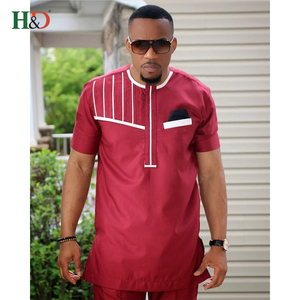 H & D En Gros Haute Qualité Afrique de L'est des Patrons De Vêtements Pantalon Chemise Conception Pour Hommes - Product Image 3