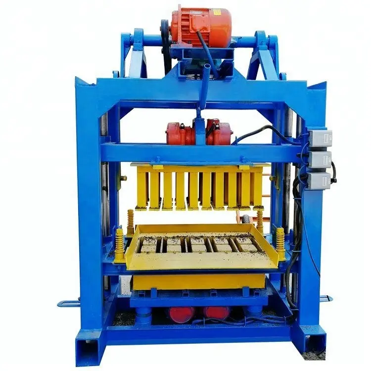 Machine de fabrication de brique, QT4-40 w,, prix manuel