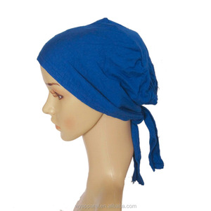 Fornitura professionale di fabbrica caldo di vendita musulmana cravatta posteriore maglia di cotone modale bambù interno Hijab Cap - Product Image 6
