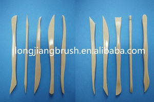 10 mảnh hữu ích Đất sét điêu khắc công cụ thiết lập với nhựa - Product Image 2