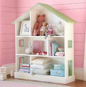 Bibliothèque en bois pour enfants, <span class=keywords><strong>jouet</strong></span> éducatif à trois étages, maisons de poupées multi-usages, étagère en bois, jouets - Product Image 2