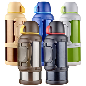 Bouteille d'eau en acier inoxydable à double paroi isolée sous vide de 3,6 L avec logo personnalisé, <span class=keywords><strong>thermos</strong></span> de sport, pot de voyage en voiture - Product Image 1