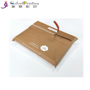 Kraft rigido <span class=keywords><strong>A4</strong></span> formato A5 stampato bianco Logo Mailer busta imballaggio cartone <span class=keywords><strong>buste</strong></span> personalizzate - Product Image 5