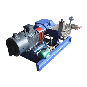 Oilfield water injection high pressure plunger pump Pipe cleaning equipment for washing