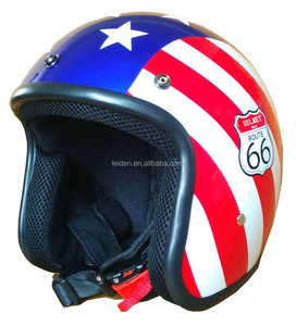 Motocicleta de la cara abierta del casco DOT CE aprobado casco yema 921 alemán campana estilo casco vintage - Product Image 5