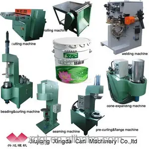 production can conical tin berral pail drum making machine/line