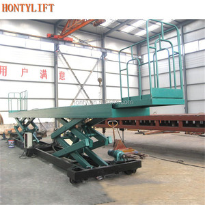 Hontylift Penjualan Terlaris <span class=keywords><strong>CE</strong></span> Platform Pengangkat Stasioner Meja Angkat Dalam Ruangan Hidrolik <span class=keywords><strong>Scissor</strong></span> Lift Buatan Sendiri - Product Image 3