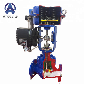 วาล์วควบคุมแบบลูกโลกลมแบบไดอะแฟรมเดี่ยวแบบปรับแต่งได้ของ WCB พร้อมคุณสมบัติการไหลแบบเปอร์เซ็นต์เท่ากัน - Product Image 6