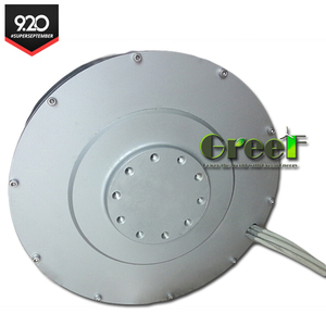 10KW 100 vòng/phút 150 vòng/phút Thông lượng trục coreless nam châm vĩnh cửu Máy phát điện cho tuabin gió thẳng đứng - Product Image 6