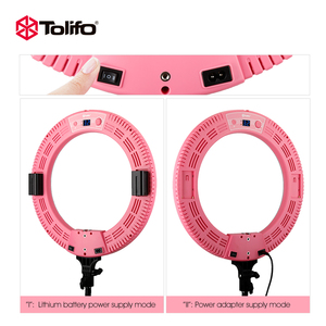 Tolifo Rechargeable Selfie Anneau Lumière Beauté Éclairage Maquillage Super Support <span class=keywords><strong>De</strong></span> <span class=keywords><strong>Lampe</strong></span> pour Caméscope Photographie - Product Image 4