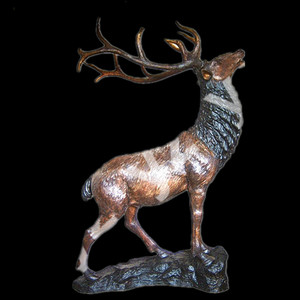 Garten dekoration stehend life size bronze deer statue für verkauf - Product Image 1