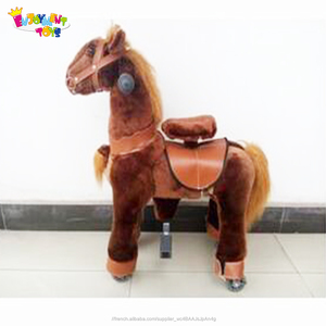 Pas cher EN71 animal marche mécanique poney jouets pour <span class=keywords><strong>vente</strong></span> - Product Image 1