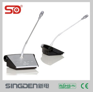 Numérique système de conférence réunion microphone avec vote fonction SINGDEN SM616V - Product Image 1