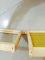 Langstroth bienen rahmen mit bee wachs foundation blatt