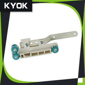 White Color <strong>Curtain</strong> Track Extension Brackets Plastic <strong>Curtain</strong> Track Gliders <strong>with</strong> <strong>Hooks</strong> - Product Image 4