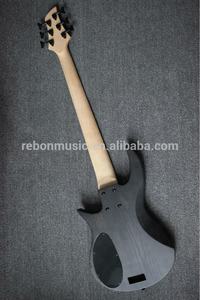 กีตาร์เบสไฟฟ้าไร้เฟรต 6 สาย ยี่ห้อ Weifang Rebon ตัวบอดี้ทำจากไม้แอช - Product Image 5