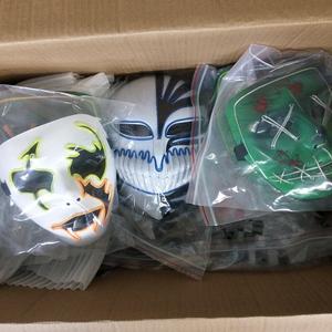 <span class=keywords><strong>Halloween</strong></span> led Mask Cosplay El Wire Mask Neon All Saints' Day Mask - Product Image 6