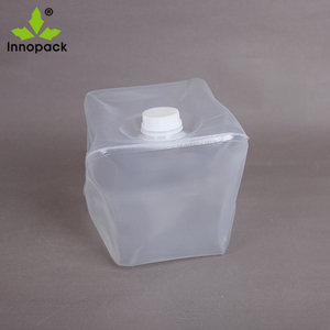 Latina dobrável de plástico transparente do pwpe 5l do litro com parafuso da tampa - Product Image 3