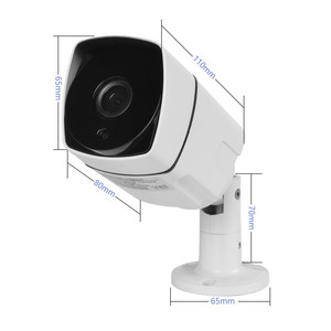 XONZ tech-mini sistema de seguridad CCTV para exteriores, cámaras IP HD POE - Product Image 2