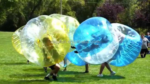 2016 últimas loco 1.0mm PVC y TPU bola burbuja cuerpo Zorb Fútbol para la venta - Product Image 4