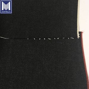 Sẵn Sàng Để Tàu 100% Cotton Vải Selvage Vải Denim 13Oz Cổ Điển Nguyên Dòng Màu Trắng Dòng Màu Đỏ Cho Nhật Bản Jeans - Product Image 3