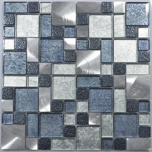 <span class=keywords><strong>Mosaico</strong></span> de Vidrio Dorado, <span class=keywords><strong>Mosaico</strong></span> de Vidrio con Efecto Foil - Product Image 2