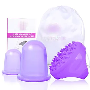 Cellulite Cups Cellulite Remover Therapy Sets Anti Cellulite Cup With Cellulite Massager Brush