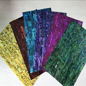 Décor intérieur Naturel Feuilles De Coquille D'<span class=keywords><strong>ormeau</strong></span>, Coquillage Paua Nouvelle-Zélande Stratifié - Product Image 4