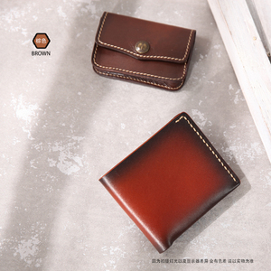 <span class=keywords><strong>Portefeuille</strong></span> en <span class=keywords><strong>cuir</strong></span> de chameau pour hommes et femmes, meilleur porte-cartes, Slim, 9098 - Product Image 4