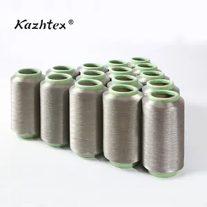 DTY 40D 100% silver coated nylon Draw Texturing Yarn