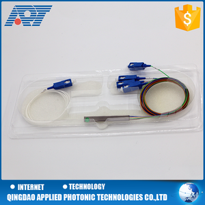 Pérdida de inserción baja CATV óptica óptica tubo de acero de 4 vías de fibra óptica 1x4 PLC splitter conector - Product Image 3