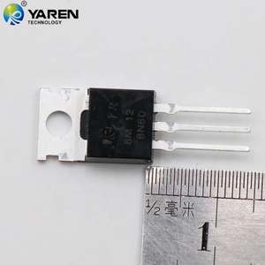 ทรานซิสเตอร์มอสเฟตกำลัง N-Channel รุ่น <span class=keywords><strong>8N60</strong></span> TO-220 600V 8A ชิ้นส่วนอิเล็กทรอนิกส์ประสิทธิภาพสูง - Product Image 6
