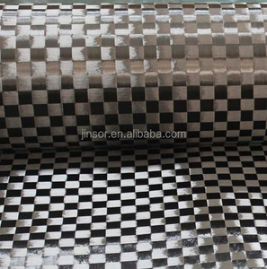 Fibra de Carbono Tejida T700S 12K de Alta Calidad para Uso Industrial, 100% Fibra de Carbono Negra, 100 cm de Ancho, 0.3 mm de Grosor, 100 g/m - Product Image 2