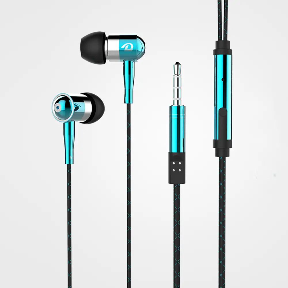 2019 New design in 귀 서브우퍼 Stereo 헤드셋 헤드폰 와 마이크 wired earphone 대 한 샘