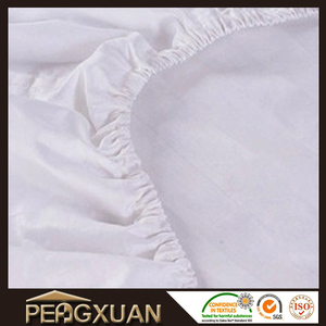Bianco king size <span class=keywords><strong>lenzuola</strong></span> dell'hotel montato biancheria da <span class=keywords><strong>letto</strong></span> <span class=keywords><strong>180x200</strong></span> foglio di cotone montato al 100% jersey di cotone egiziano montato fogli - Product Image 3