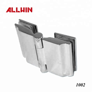 บานพับตู้กระจกแบบครึ่งวงกลม 180 องศา กระจกต่อกระจก - Product Image 6